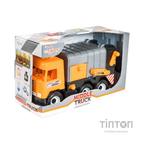 Спецтехніка Tigres "Middie truck" сміттєвоз Сity (39312)