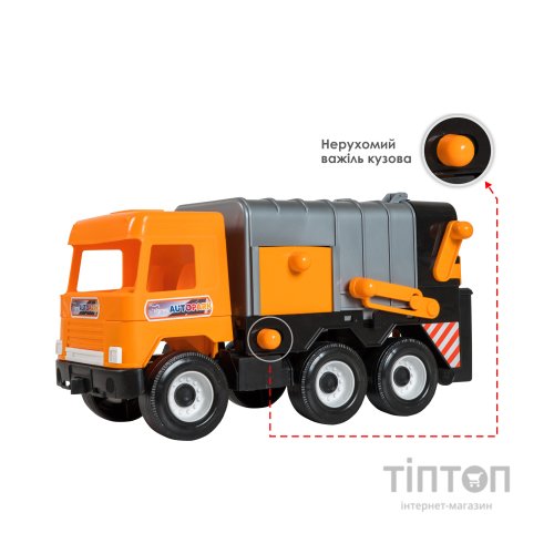 Спецтехніка Tigres "Middie truck" сміттєвоз Сity (39312)