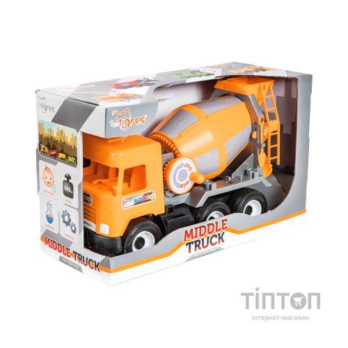 Спецтехніка Tigres "Middle truck" бетонозмішувач Сity (39311)