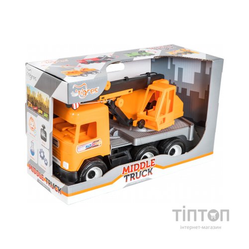 Спецтехніка Tigres "Middle truck" кран Сity (39313)