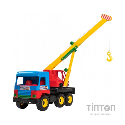Спецтехніка Tigres "Middle truck" кран жовтий (39226)