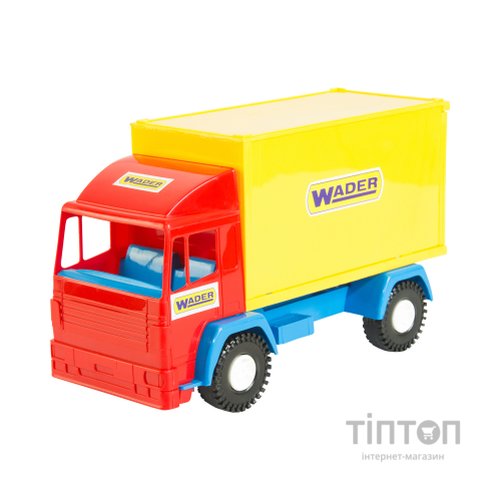 Спецтехніка Tigres "Mini truck" контейнер жовтий (39210)