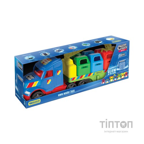 Спецтехніка Wader Magic Truck Basic сміттєвоз (36320)