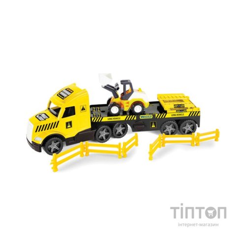 Спецтехніка Wader Magic Truck Technic з бульдозером (36430)
