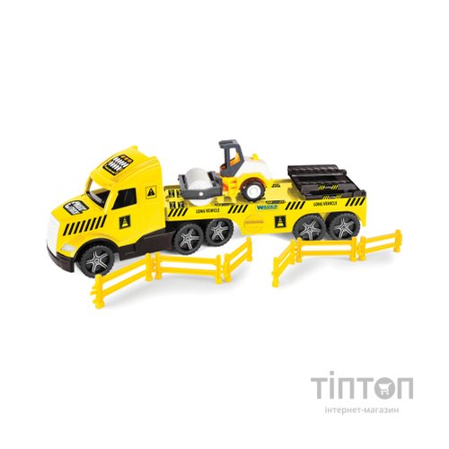 Спецтехніка Wader Magic Truck Technic з котком (36450)