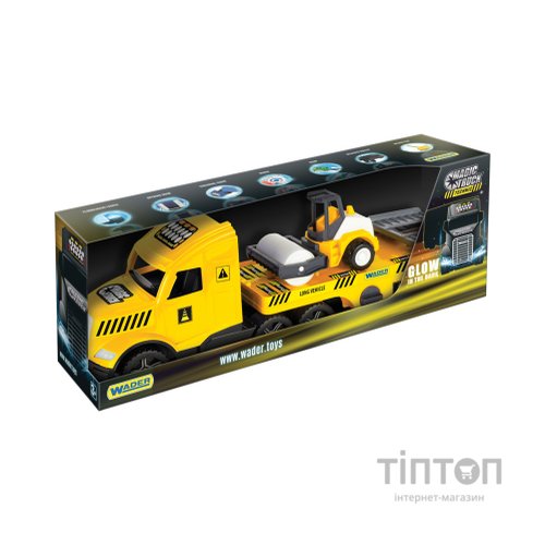 Спецтехніка Wader Magic Truck Technic з котком (36450)