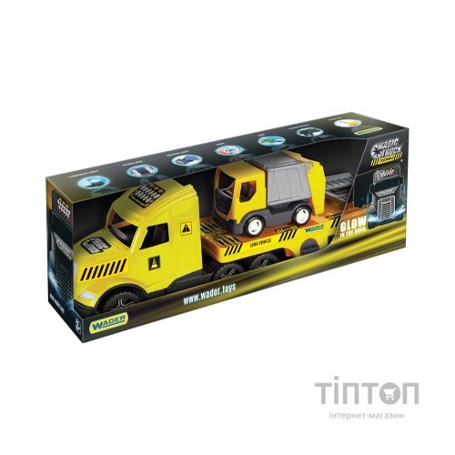 Спецтехніка Wader Magic Truck Technic з сміттєвозом (36440)