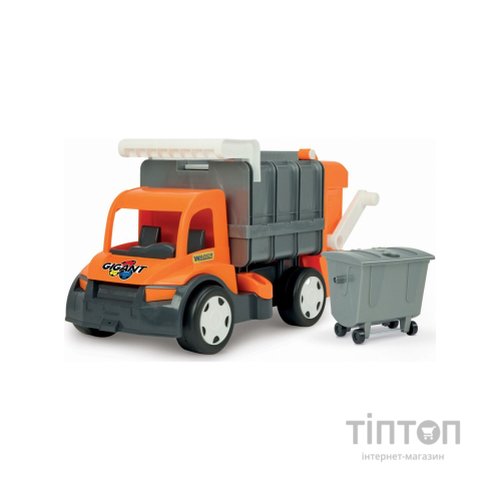 Спецтехніка Wader Сміттєвоз "Гігант" помаранчевий/блакитний (67016)