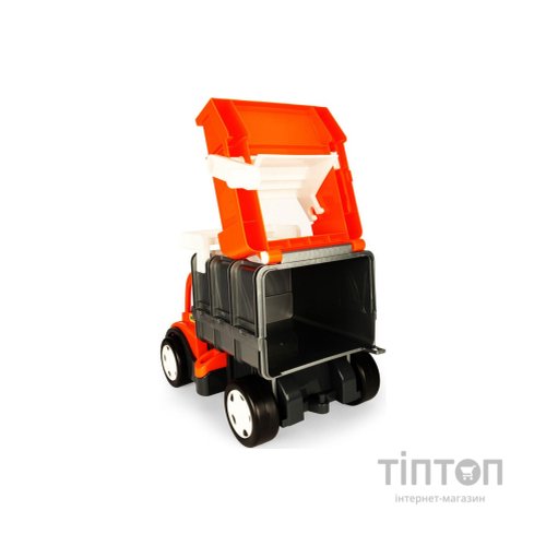 Спецтехніка Wader Сміттєвоз "Гігант" помаранчевий/блакитний (67016)