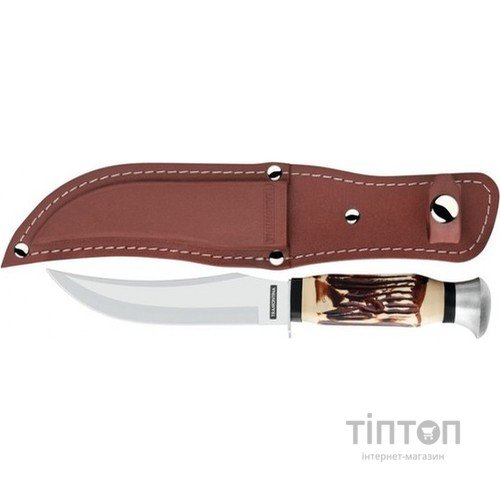 Спортивний нож Tramontina SPORT для шкір в чохлі, 127 мм