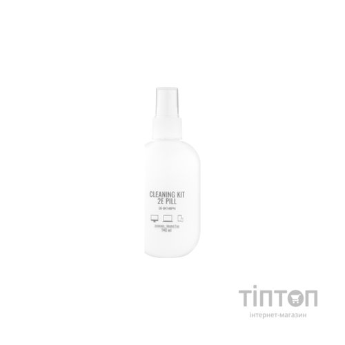 Спрей для очищення 2E PILL 140ml for office equipment +Microfibre 20 cm, white-pink (2E-SK140PN)