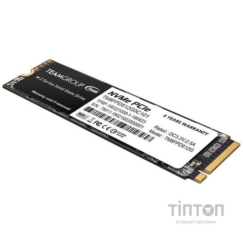 SSD 512GB Team MP33 Pro M.2 2280 PCIe 3.0 x4 3D TLC (TM8FPD512G0C101)