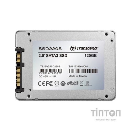SSD накопичувач 2.5" 120Gb Transcend SATA III