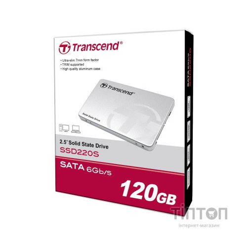 SSD накопичувач 2.5" 120Gb Transcend SATA III