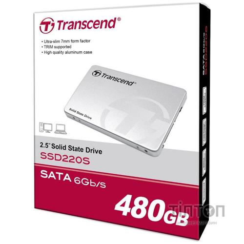 SSD накопичувач 2.5&quot; 480GB Transcend SATA III