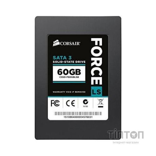 SSD накопичувач 2.5" 60GB CORSAIR (CSSD-F60GBLSB)