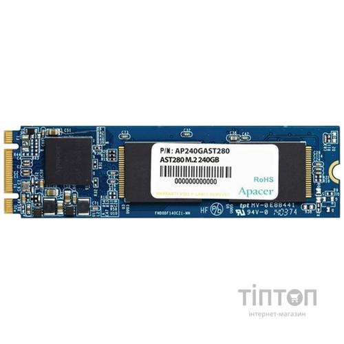 SSD накопичувач APACER AST280 240GB M. 2 SATA TLC (AP64GAS510SB-1)