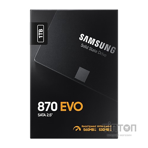 Накопичувач SSD 2.5" 1TB 870 EVO Samsung (MZ-77E1T0BW)