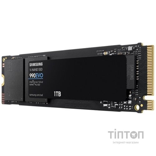 SSD накопичувач Samsung 990 EVO 1TB PCIe 4.0 x4/5.0 x2 NVMe M.2 (MZ-V9E1T0BW)