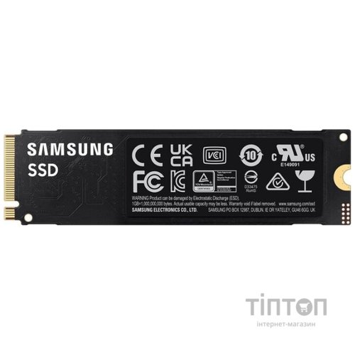 SSD накопичувач Samsung 990 EVO 1TB PCIe 4.0 x4/5.0 x2 NVMe M.2 (MZ-V9E1T0BW)