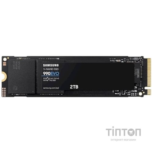 SSD накопичувач Samsung 990 EVO 2TB PCIe 4.0 x4/5.0 x2 NVMe M.2 (MZ-V9E2T0BW)