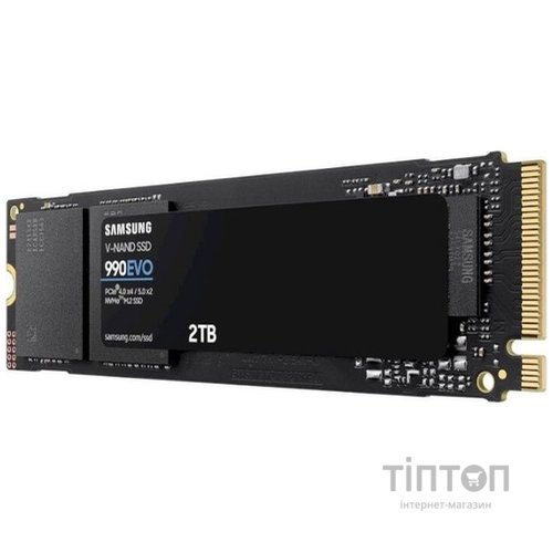 SSD накопичувач Samsung 990 EVO 2TB PCIe 4.0 x4/5.0 x2 NVMe M.2 (MZ-V9E2T0BW)