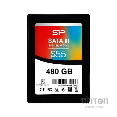 SSD накопичувач Silicon Power S55 480Gb SATAIII (SP480GBSS3S55S25)