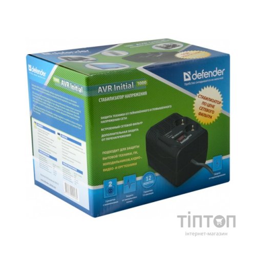 Стабілізатор Defender Initial 1000VA (99018)