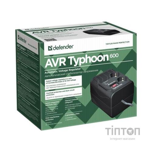 Стабілізатор Defender Typhoonl 600VA (99032) (99032)