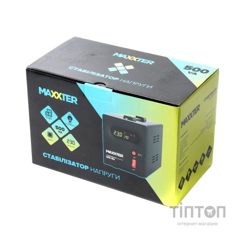 Стабілізатор Maxxter MX-AVR-S500-01