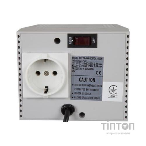 Стабілізатор PowerCom TCA-600 ступеневий, 300Вт