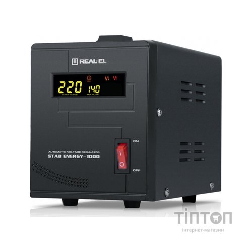 Стабілізатор REAL-EL STAB ENERGY-1000 (EL122400012)