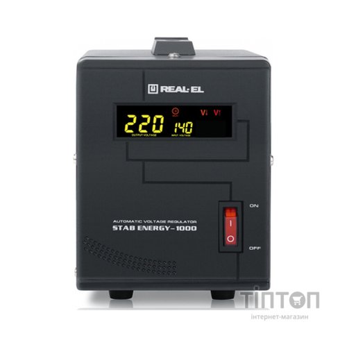 Стабілізатор REAL-EL STAB ENERGY-1000 (EL122400012)