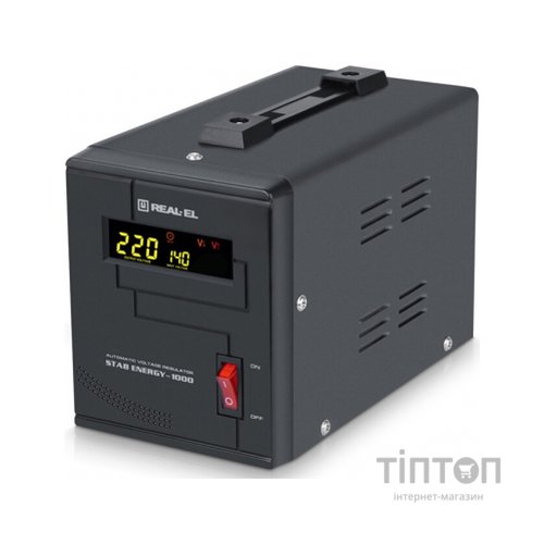 Стабілізатор REAL-EL STAB ENERGY-1000 (EL122400012)