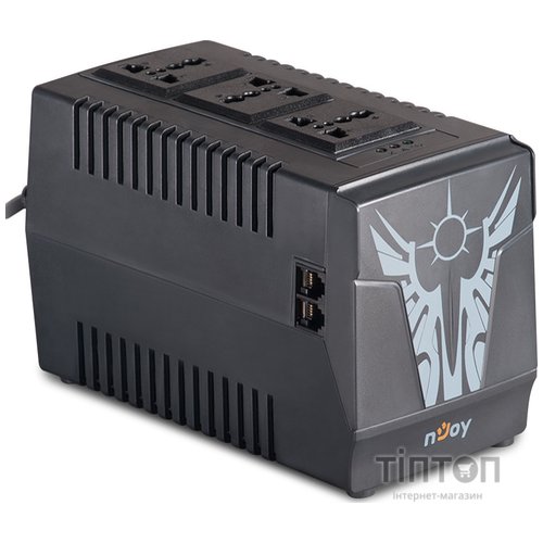 Стабилизатор NJOY Paladin 1000, AVR, 3 розетки