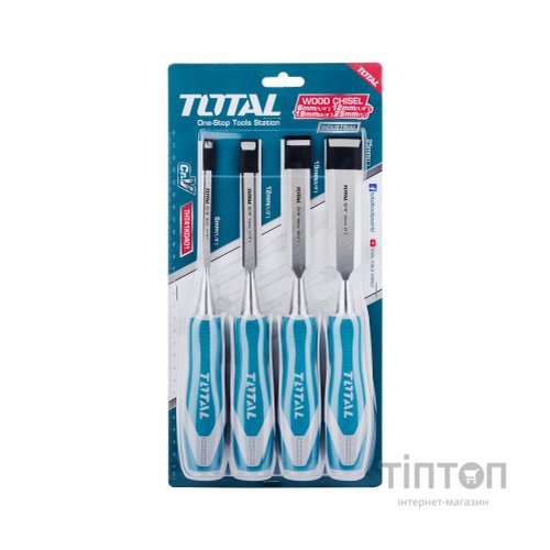 Стамеска Total 140 мм, 4шт. (THT41K0401)