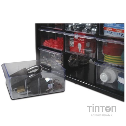 Ящик для інструментів Stanley органайзер вертикальний 39-секц. 36.5x16x44.5см (1-93-981)