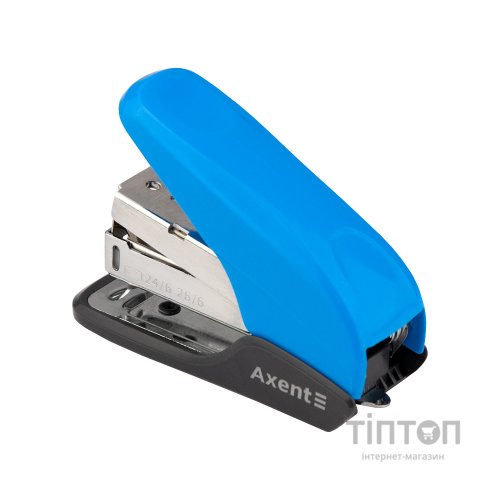 Степлер Axent Shell №24/6 20 л Блакитний (4841-07-A)