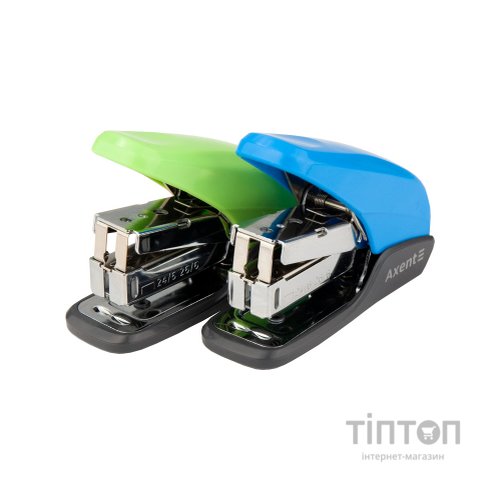 Степлер Axent Shell №24/6 20 л Блакитний (4841-07-A)