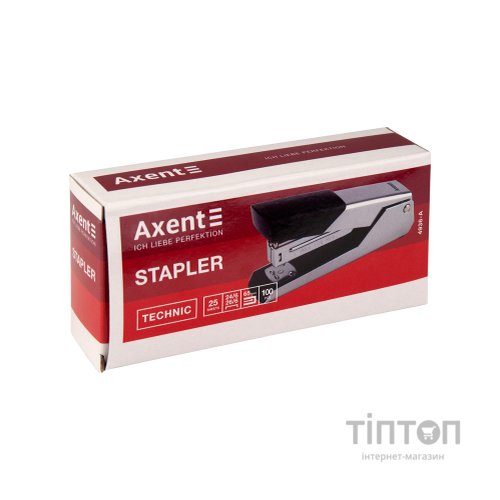 Степлер Axent Technic №24/6 25 аркушів Хром (4936-A)