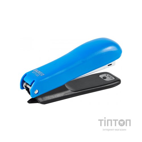 Степлер Baoke пластиковий, 10 аркушів, скоби №10, асорті (STAP-BAO-ST1122)