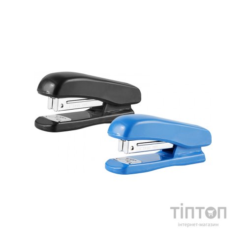 Степлер Baoke пластиковий, 25 аркушів, скоби №24/6, 26/6, асорті (STAP-BAO-ST1108)