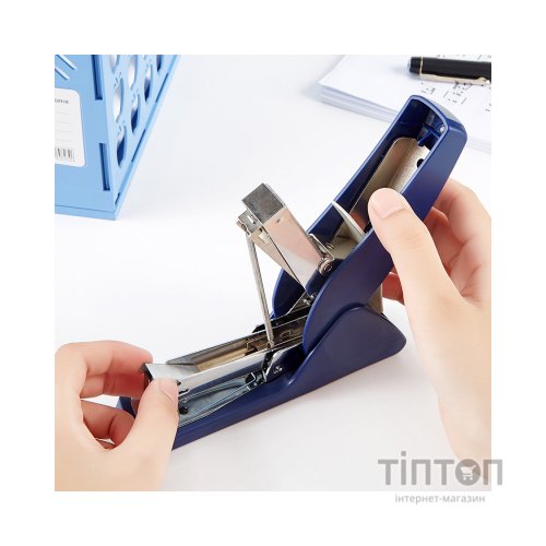 Степлер Baoke пластиковий, 25 аркушів, скоби №24/6, 26/6, асорті (STAP-BAO-ST1115)