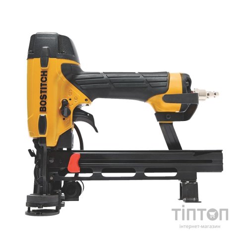 Степлер будівельний Bostitch пневматичний, тип кріплення SL, довжина 19-38 мм та шайби SB-CAPS (SL1838BC-E)