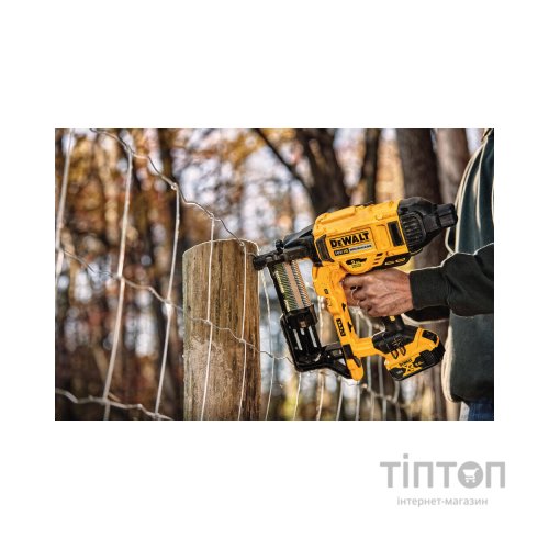 Степлер будівельний DeWALT 18В XR Li-Ion, діаметр/довжина скоби 4/50 мм (без АКБ та ЗП) (DCFS950N)