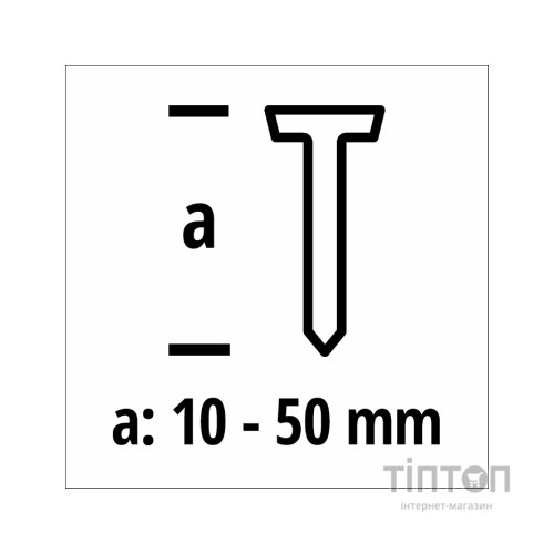 Степлер будівельний Einhell пневматичний TC-PN 50 (4137790)