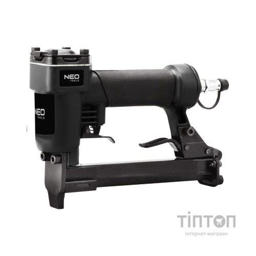Степлер будівельний Neo Tools пневматичний 6-16мм, скоби тип 80 (14-572)