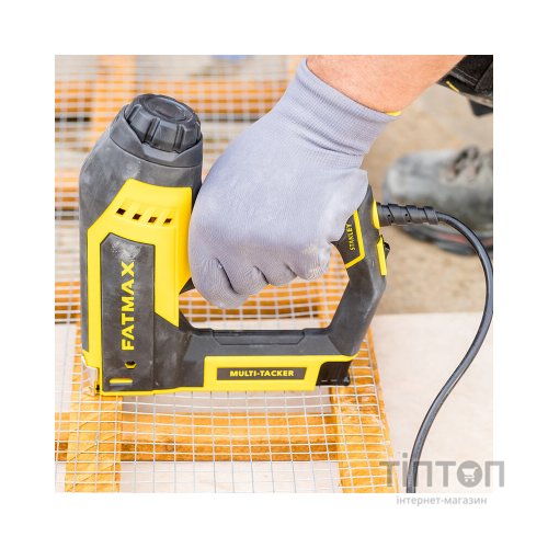 Степлер будівельний Stanley електричний Fatmax Multi-Tacker, 5 в 1, скобы G, Н, СТ, гвозди и шпильки 18 GA. (FMHT6-75934)
