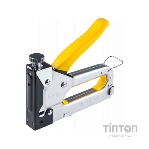 Степлер будівельний Topex 6-14 мм, скобы J (41E906)