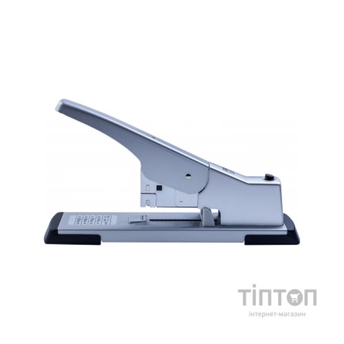 Степлер Buromax №23 100 аркушів Сріблястий (BM.4287-24)